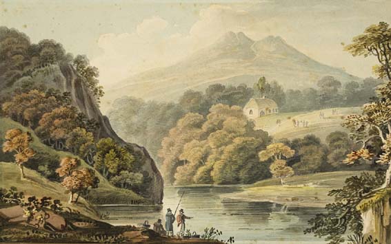 ON THE DARGLE, COUNTY WICKLOW by John Henry Campbell sold for �2,000 at Whyte's Auctions