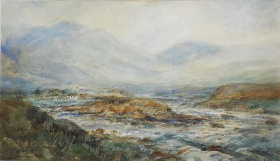 BRIOKA OWENMORE RIVER, SLIGO by Alexander Williams RHA (1846-1930) at Whyte's Auctions