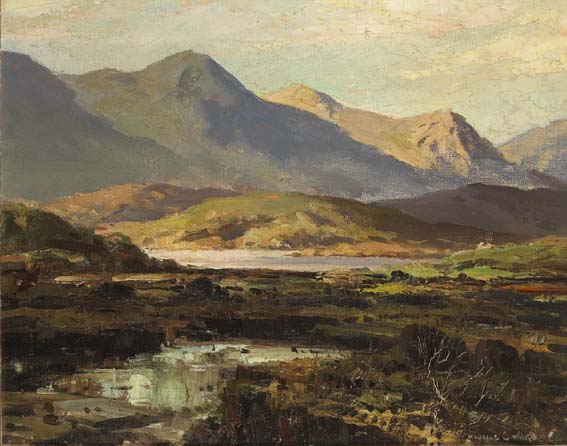 BEN LETTERY, BALLYNAHINCH, CONNEMARA by Maurice Canning Wilks RUA ARHA (1910-1984) at Whyte's Auctions