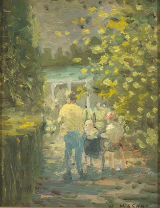 THE BOTANIC GARDENS by William Mason (1906-2002) at Whyte's Auctions