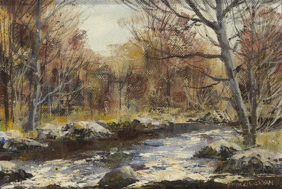 RIVER LANDSCAPE by Fergus O'Ryan RHA (1911-1989) at Whyte's Auctions
