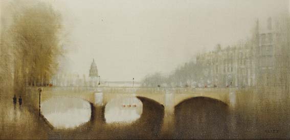 O'CONNELL BRIDGE, DUBLIN by Anthony Robert Klitz (1917-2000) (1917-2000) at Whyte's Auctions
