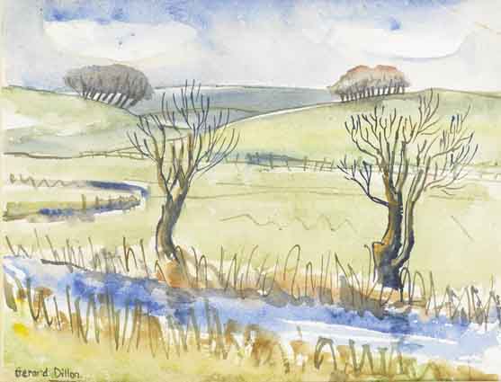 LAGAN VALLEY by Gerard Dillon (1916-1971) (1916-1971) at Whyte's Auctions