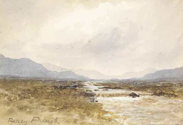 BOGLAND STREAM by William Percy French (1854-1920) at Whyte's Auctions