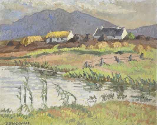 NEIFIN MOUNTAIN FROM ACHILL by Dorothy Blackham (1896-1975) at Whyte's Auctions