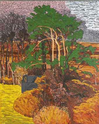 LANDSCAPE, FAMINE SERIES by Brian Bourke sold for �6,000 at Whyte's Auctions