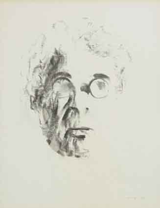 STUDY 21 (HEAD OF W.B. YEATS) by Louis le Brocquy HRHA (1916-2012) at Whyte's Auctions