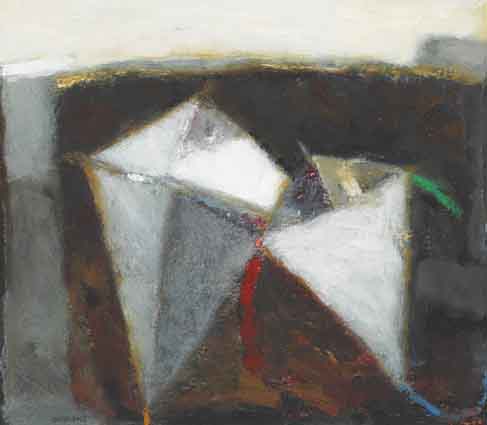KITES AND CLIFF by John Shinnors (b.1950) at Whyte's Auctions