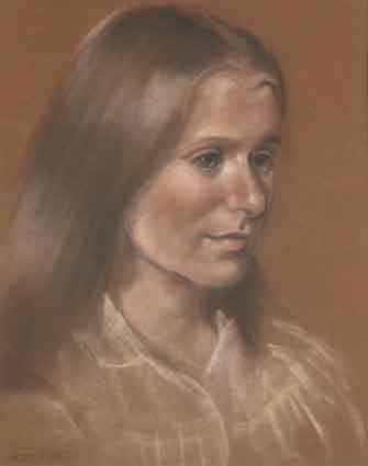 PORTRAIT OF A YOUNG GIRL by Se�n Keating PPRHA HRA HRSA (1889-1977) at Whyte's Auctions
