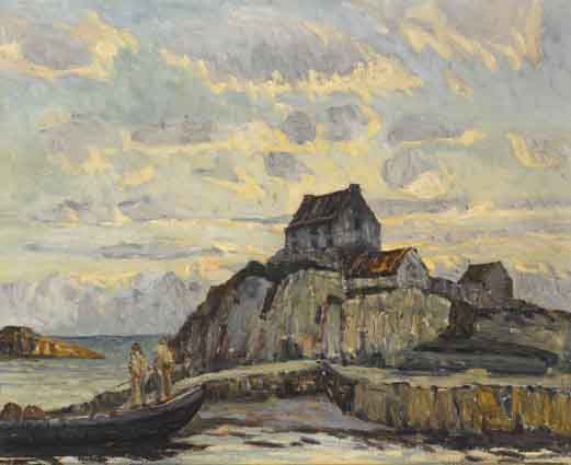 WATCH COTTAGE by Charles Vincent Lamb RHA RUA (1893-1964) at Whyte's Auctions