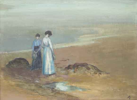 TWO LADIES ON THE STRAND at Whyte's Auctions