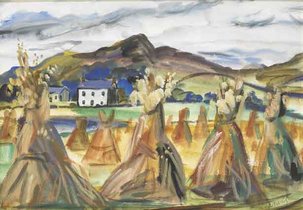FAHAN, DONEGAL, 1945 by Norah McGuinness HRHA (1901-1980) HRHA (1901-1980) at Whyte's Auctions