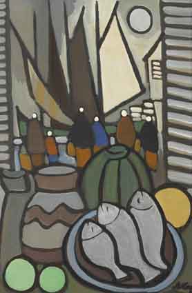 GALWAY WINDOW by Markey Robinson (1918-1999) at Whyte's Auctions