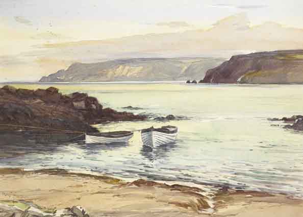 CUSHENDUN, COUNTY ANTRIM by Theodore James Gracey sold for �1,900 at Whyte's Auctions
