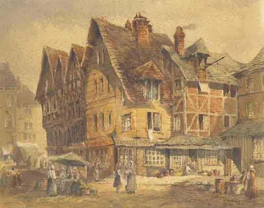 LISIEUX, NORMANDY by William Bingham McGuinness RHA (1849-1928) RHA (1849-1928) at Whyte's Auctions