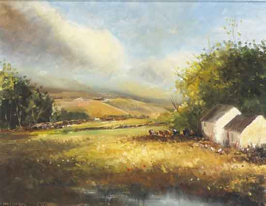 WICKLOW FARMHOUSE by Norman J. McCaig (1929-2001) (1929-2001) at Whyte's Auctions