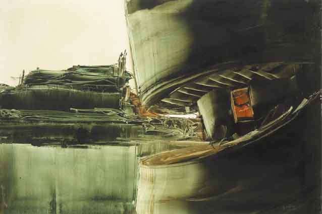 INDUSTRIAL LANDSCAPE by Jonathan Wade sold for �3,600 at Whyte's Auctions