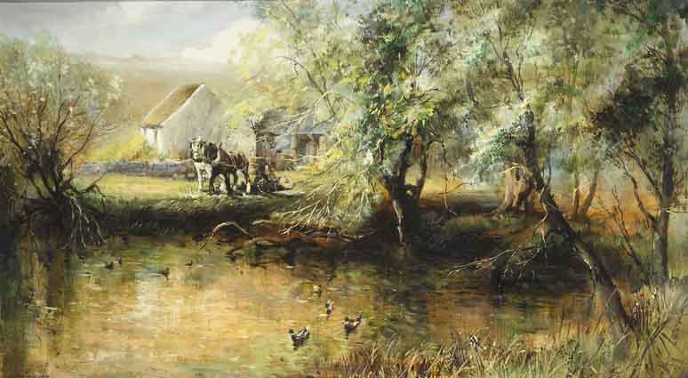 SPRING MORNING by Kenneth Webb RWA FRSA RUA (b.1927) at Whyte's Auctions