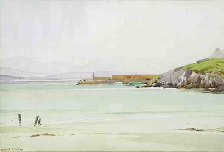 SILVEY MORN, DOWNINGS, COUNTY DONEGAL by Maurice Canning Wilks RUA ARHA (1910-1984) at Whyte's Auctions