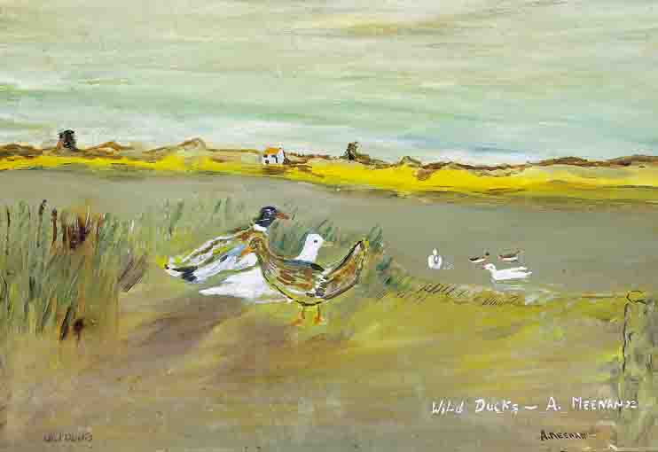 WILD DUCKS by Anton Meenan (b.1959) at Whyte's Auctions