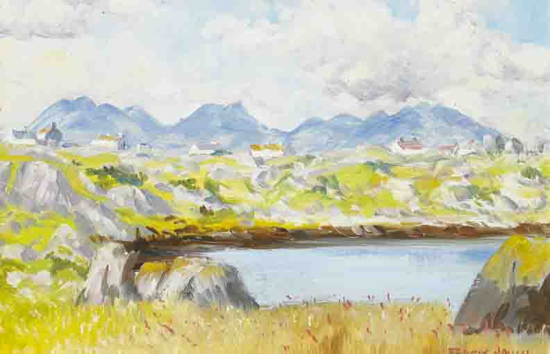 STUDY IN CONNEMARA, AUGUST 1975 by Fergus O'Ryan RHA (1911-1989) at Whyte's Auctions