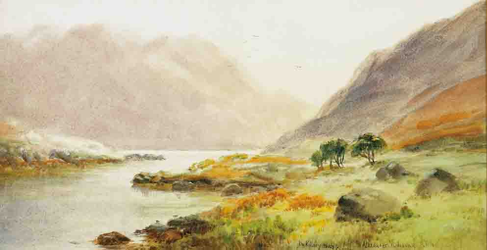 IN KILLARY BAY, CONNEMARA by Alexander Williams RHA (1846-1930) at Whyte's Auctions