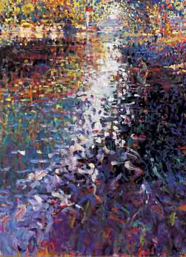 SEPTEMBER EVENING, RIVER DORDOGNE by Arthur K. Maderson (b.1942) (b.1942) at Whyte's Auctions