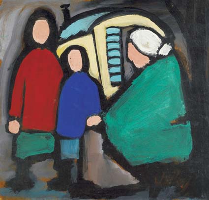 THE STORYTELLER by Markey Robinson (1918-1999) at Whyte's Auctions