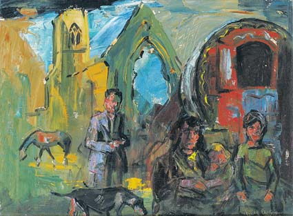 THE TINKER FAMILY by Robert Taylor Carson HRUA (1919-2008) at Whyte's Auctions