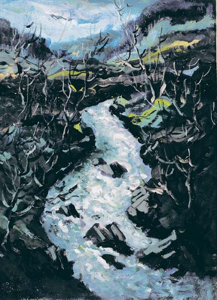 MOUNTAIN STREAM by George Campbell RHA (1917-1979) RHA (1917-1979) at Whyte's Auctions