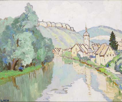 THE JURA VALLEY by Letitia Marion Hamilton RHA (1878-1964) RHA (1878-1964) at Whyte's Auctions