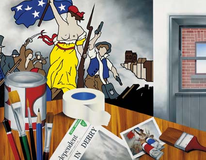 MY STUDIO 1969 by Robert Ballagh (b.1943) at Whyte's Auctions