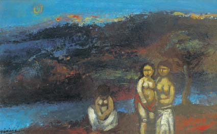 BATHERS by Daniel O'Neill (1920-1974) at Whyte's Auctions