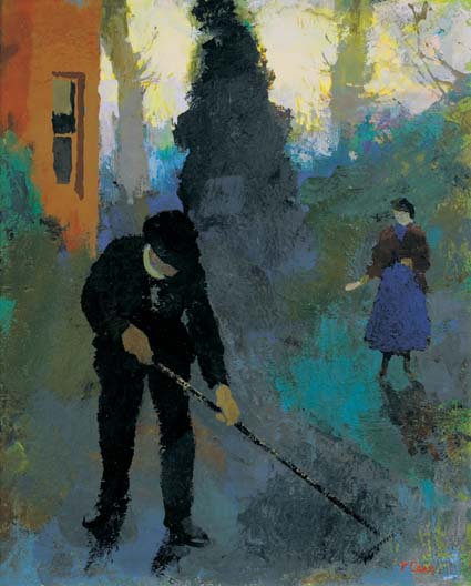 THE GARDENER by Tom Carr sold for �7,500 at Whyte's Auctions