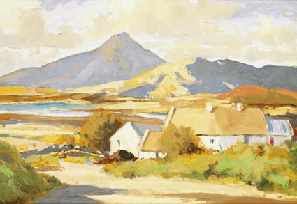 BLUE HILLS by Maurice Canning Wilks RUA ARHA (1910-1984) at Whyte's Auctions