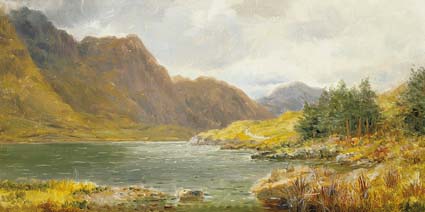 DOOLOUGH, KILLARY BAY (COUNTY MAYO) by Alexander Williams RHA (1846-1930) at Whyte's Auctions
