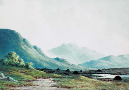 LOOKING TOWARDS DELPHI, CONNEMARA by Douglas Alexander (1871-1945) at Whyte's Auctions