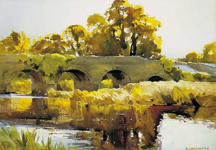 CASTLE COOLE BRIDGE, COUNTY FERMANAGH by Frank Egginton RCA (1908-1990) RCA (1908-1990) at Whyte's Auctions