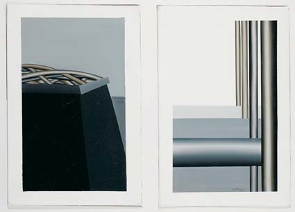 INDUSTRIAL DETAILS (DIPTYCH) by Jonathan Wade (1941-1973) (1941-1973) at Whyte's Auctions