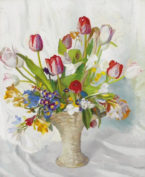 SPRING FLOWERS by Moyra Barry sold for �3,200 at Whyte's Auctions