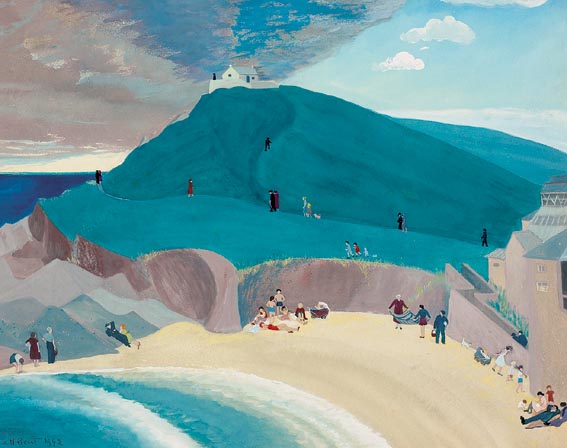 THE ISLAND, ST. IVES by Medora Heather Bent (1901-1992) at Whyte's Auctions