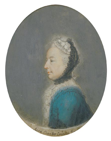 ANNA CHAMBER, COUNTESS TEMPLE by Hugh Douglas Hamilton RHA (1739-1808) at Whyte's Auctions