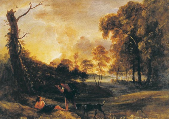LANDSCAPE WITH PROCRIS AND CEPHALUS, AFTER CLAUDE by Andrew Nicholl sold for 1,700 at Whyte's Auctions