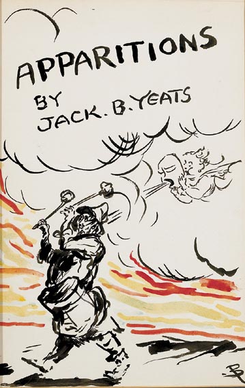 BOOK JACKET DESIGN FOR APPARITIONS by Jack Butler Yeats RHA (1871-1957) RHA (1871-1957) at Whyte's Auctions