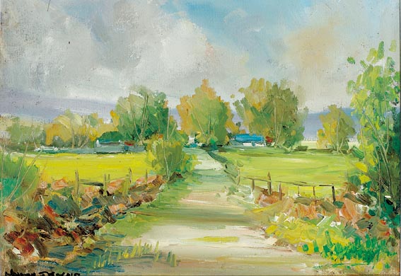 NEAR KILL, COUNTY KILDARE by Norman J. McCaig (1929-2001) at Whyte's Auctions