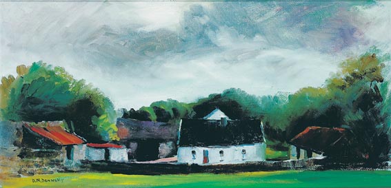 FARMSTEAD, WEST OF IRELAND by Douglas Manson Dennehy (1927-2017) at Whyte's Auctions