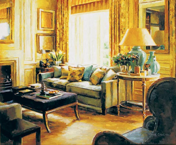 PORTER'S PRIDE - INTERIOR, COUNTY LOUTH by Mark O'Neill (b.1963) at Whyte's Auctions