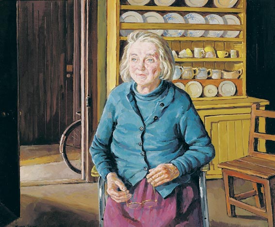 MARY'S KITCHEN by Robert Taylor Carson HRUA (1919-2008) HRUA (1919-2008) at Whyte's Auctions