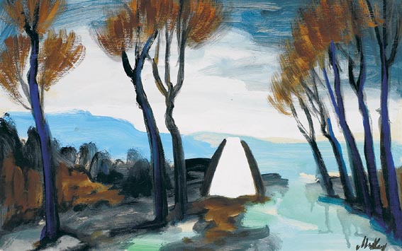 ROAD TO THE VILLAGE by Markey Robinson (1918-1999) (1918-1999) at Whyte's Auctions