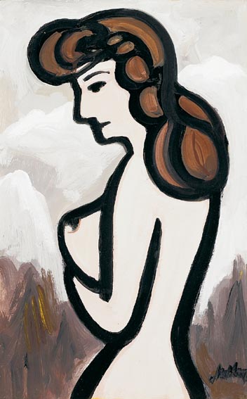 ROMANTIC GARBO by Markey Robinson (1918-1999) at Whyte's Auctions